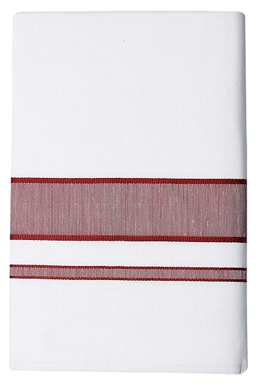 Men's Pure Cotton Dhoti's (110_White_3.60M)