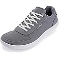 WHITIN Men's Wide Barefoot Shoes | Canvas Minimalist Sneakers | Zero Drop Sole