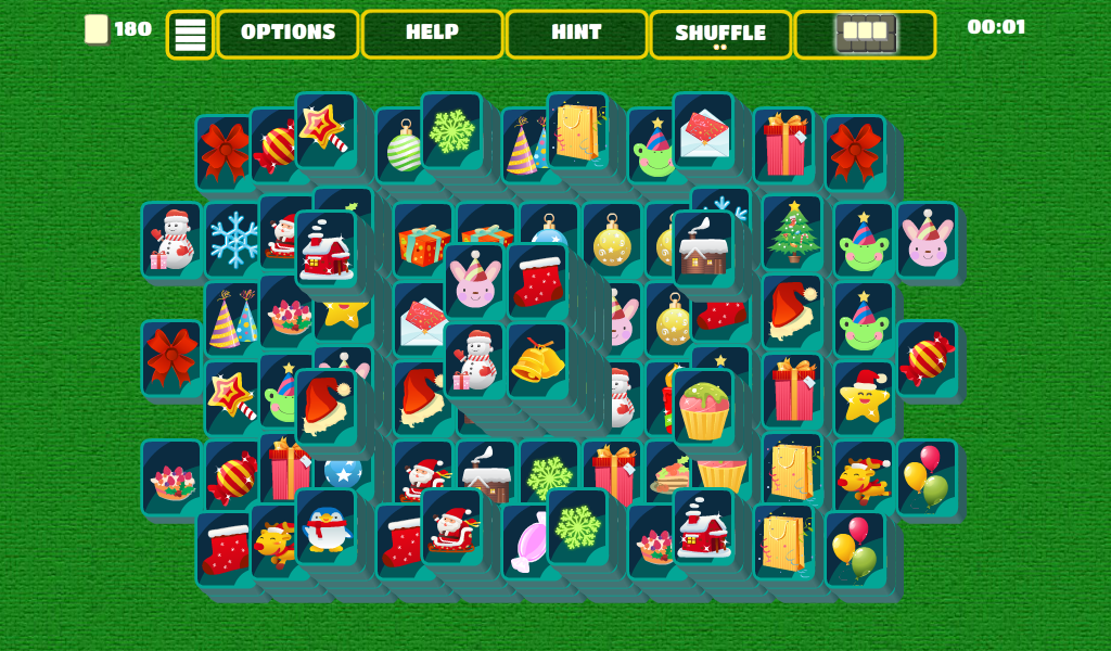 Mahjong Holiday Joy II (Fun Mahjong for the Holiday, Christmas, and New Year) - Thumbnail 7