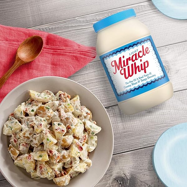 MIRACLE WHIP LIGHT DRESSING (30 OZ JAR)