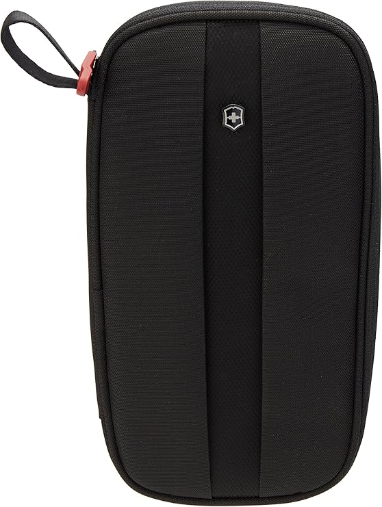 Victorinox Travel Organizer with RFID Protection, Black/Black Logo