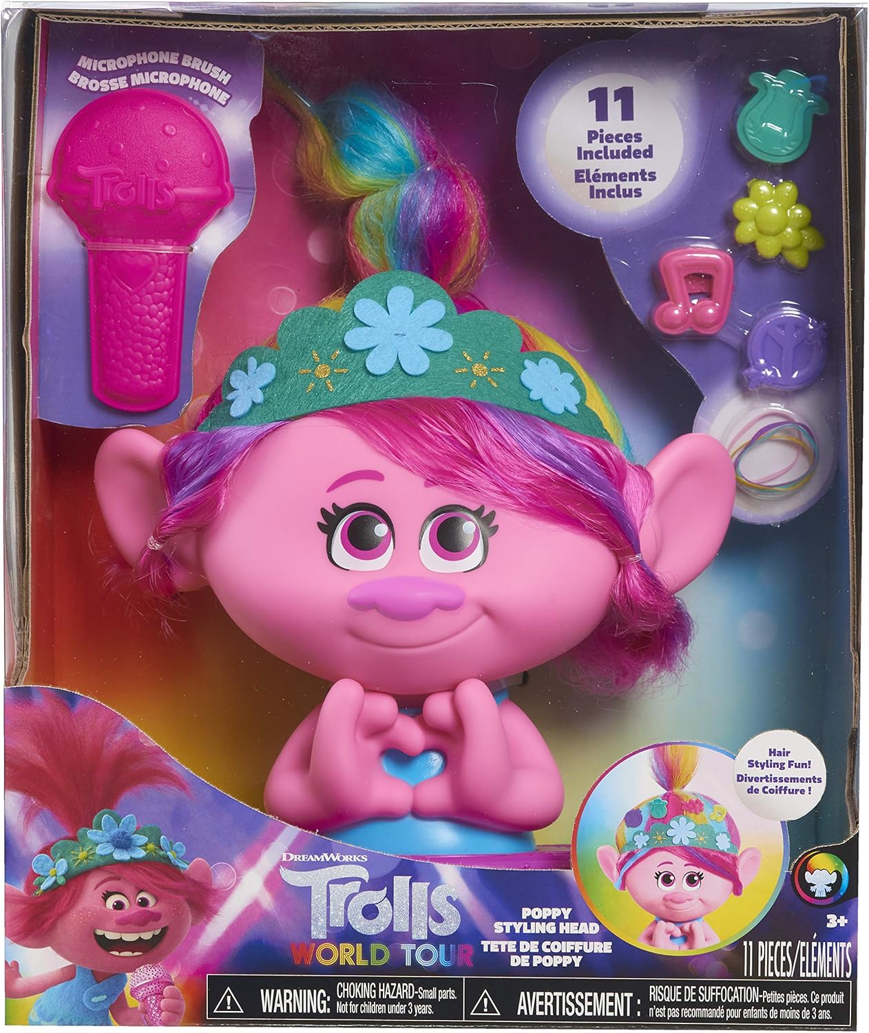 trolls styling head