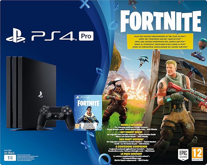 Ps4 Pro 1 To B Noir Fortnite - 