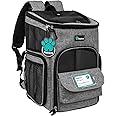 PetAmi Pet Carrier Backpack for Small Cats, Dogs, Puppies | Airline Approved | Ventilated, 4 Way Entry, Safety and Soft Cushi