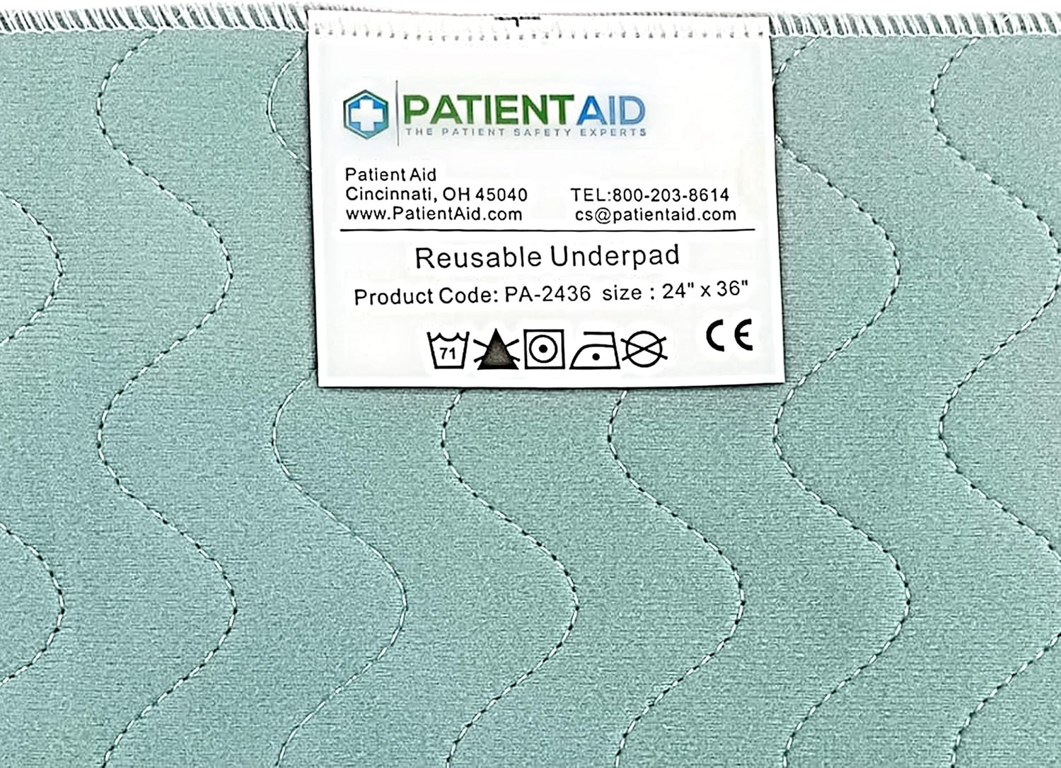 Waterproof Reusable Incontinence Mattress Bedding Protector Liner Underpad, Washable Incontinence Bed Pads, Mattress Protector for Children or Adults, Hospital Premium Quality (24” x 36”): Health & Personal Care