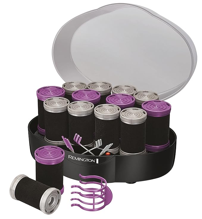 Remington Jumbo Curls Heated Hair Rollers Amazon.co.uk Beauty
