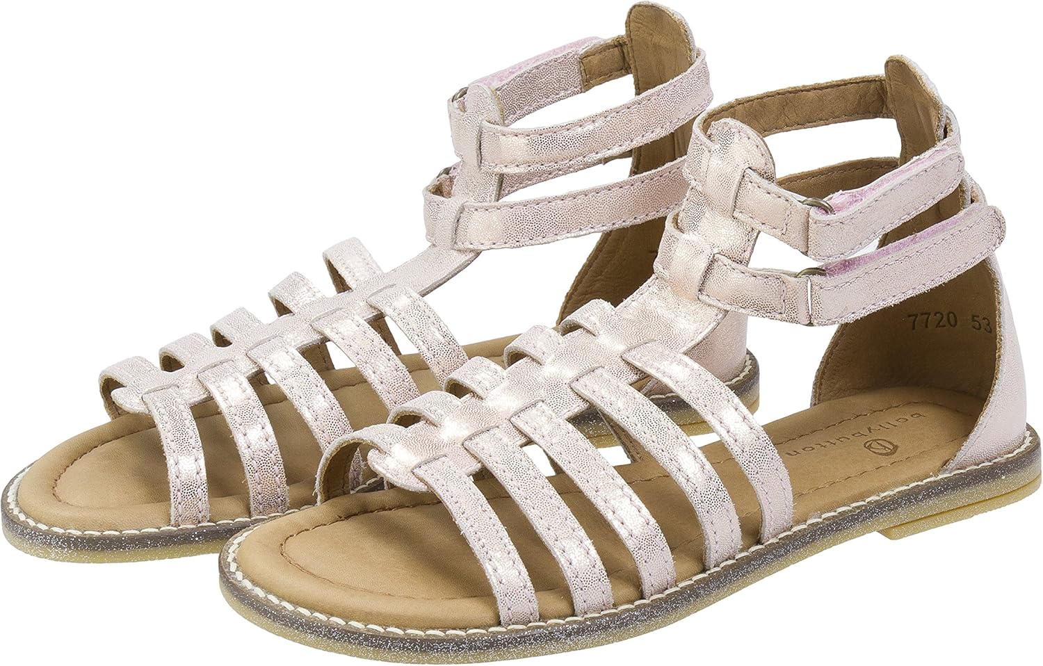 BellyButton Sandale, Mädchen Römersandalen Sandalen, Pink (Pale), 40 EU