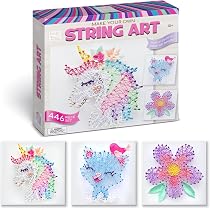 Kit De Manualidades Para Niñas 8-12 Años - Arte 3D Con String Art