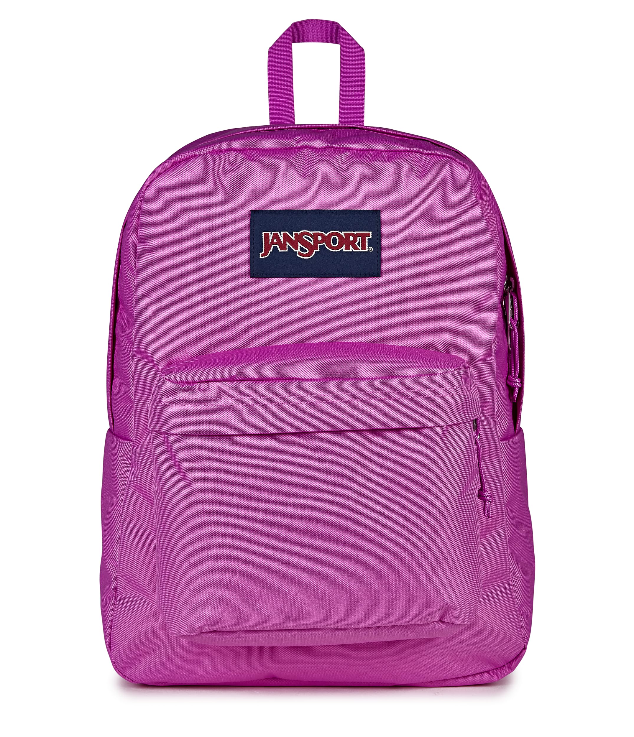JanSport SuperBreak One Backpack - Durable, Lightweight Bag with 1 Main Compartment, Front Utility Pocket with Built-in Organizer, Premium Backpack, Digital Fuchsia Image