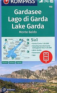 Amazonit Carta Escursionistica N 102 Lago Di Garda
