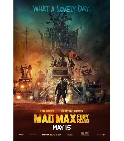 Amazon.com: MCPosters Mad Max Fury Road GLOSSY FINISH Movie Poster
