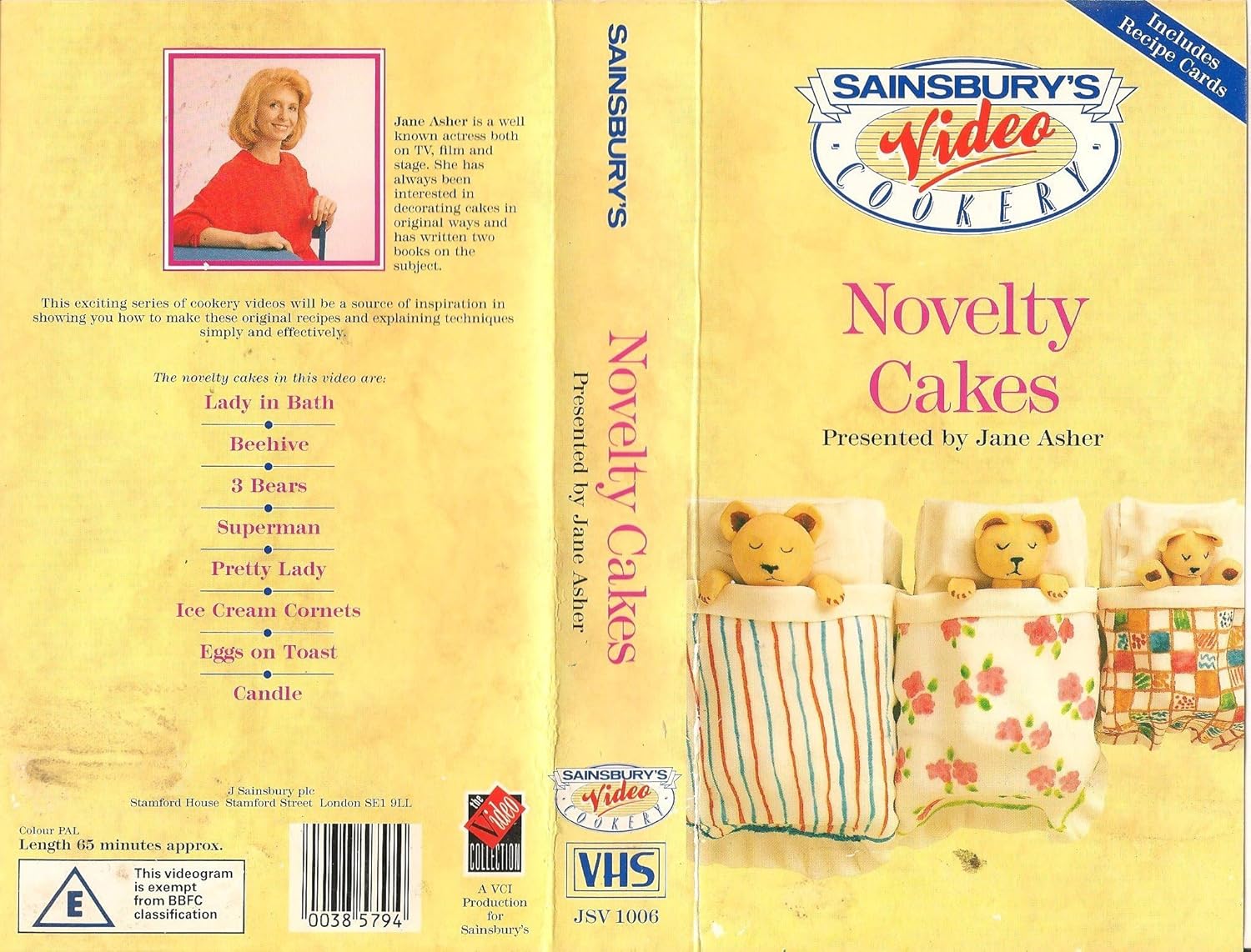 Novelty Cakes Presented by Jane Asher (Sainsbury's Video Cookery