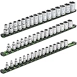 ARES 60126-3-Piece Green 17-Inch Aluminum Socket