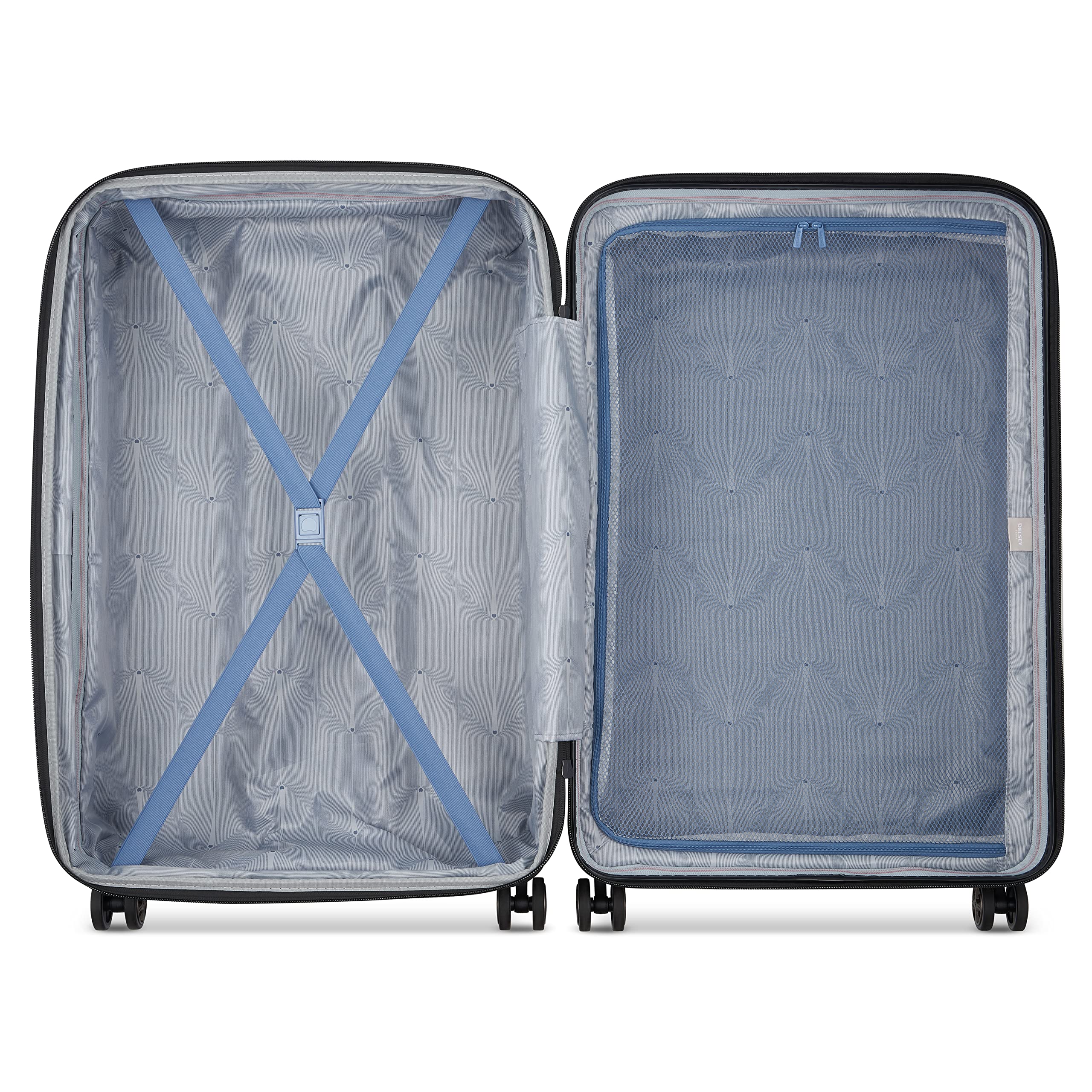 DELSEY PARIS Cruise 3.0 Hardside Expandable Luggage with Spinner Wheels, Graphite, Checked-Large 28 Inch