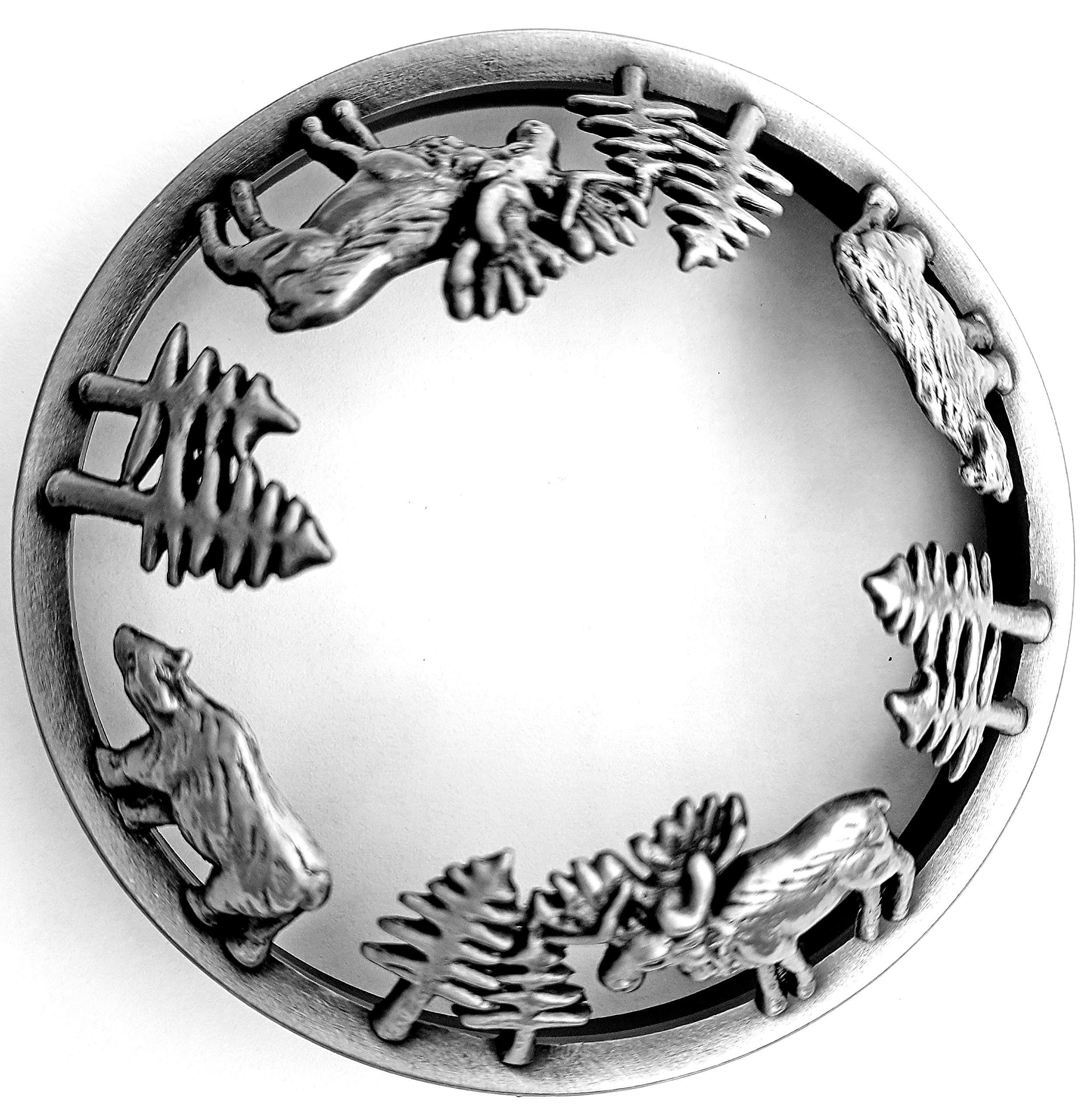 Wakehurst Candle Toppers Candle Lids Jar Candle Accessories Shades (Wild Life)