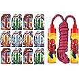 Marvel Avengers Jump Rope for Kids (1 Pack Spiderman) Super Heroe Spiderman Skipping Rope for Children Outdoor Fun Activity Games Stuffers Recreation Toy for Boys Outdoor games 6815-1-Spid