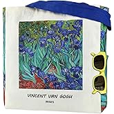 AUSVKAI Cute Canvas Tote Bag for Women, Reusable Designer Bags with Handles Pockets&Snaps for College Beach Everyday Grocery