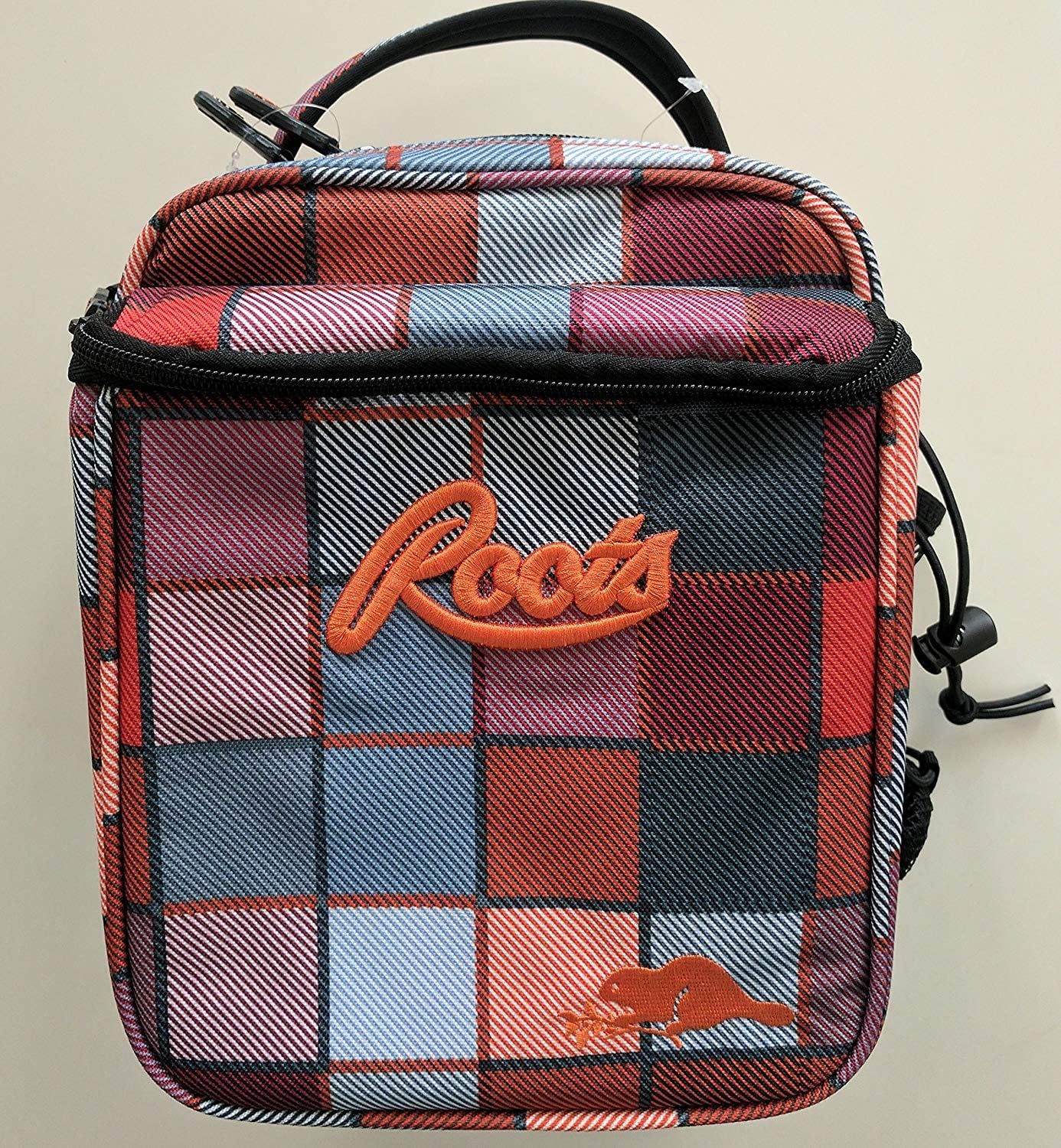 Roots 73 Insulated Lunch Box with 3 Containers and 1 Ice Pack (Plaid