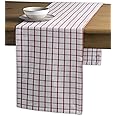 Maison d' Hermine Zuid-Holland - Burnt Ochre 100% Cotton Table Runner Reusable for Party Dinner Holidays Kitchen Outdoor Home