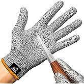 BeaverCraft Wood Carving Gloves CRG - Cutting Cut Resistant Gloves Level 5 for Whittling, Woodworking, Food Prep
