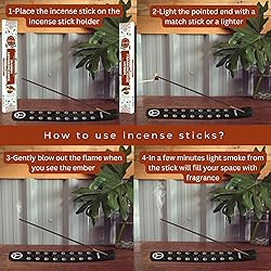 Frankincense and Myrrh Incense Sticks - Total 40