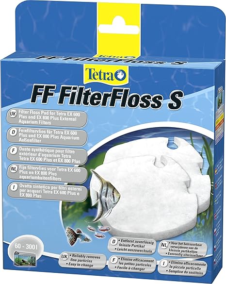 Tetra Feinfiltervlies FF 400/600/700 Filtermaterial (für EX Außenfilter), 2 Stück