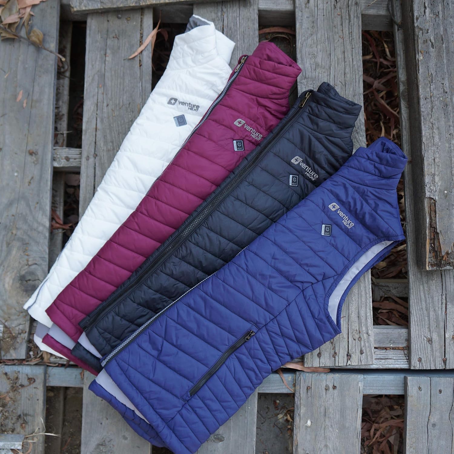 Venture Heat Women's Heated Vest with Battery Pack - Insulated Electric Jacket, Puffer Vest, Roam 2.0: Clothing