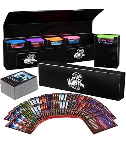 Amazon.com: Monster Protectors Magnetic Double Deck Box- Orange