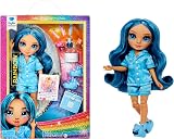 Rainbow High Skyler Junior High PJ Party 22 cm Doll Blue Onesie Slippers