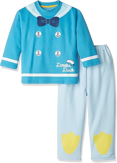 Amazon ディズニー Disney ドナルドなりきりルームウェア サックス 100 服 ファッション小物 通販