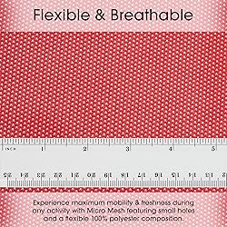 Pico Textiles 4 Yards Bolt - Red Polyester Micro
