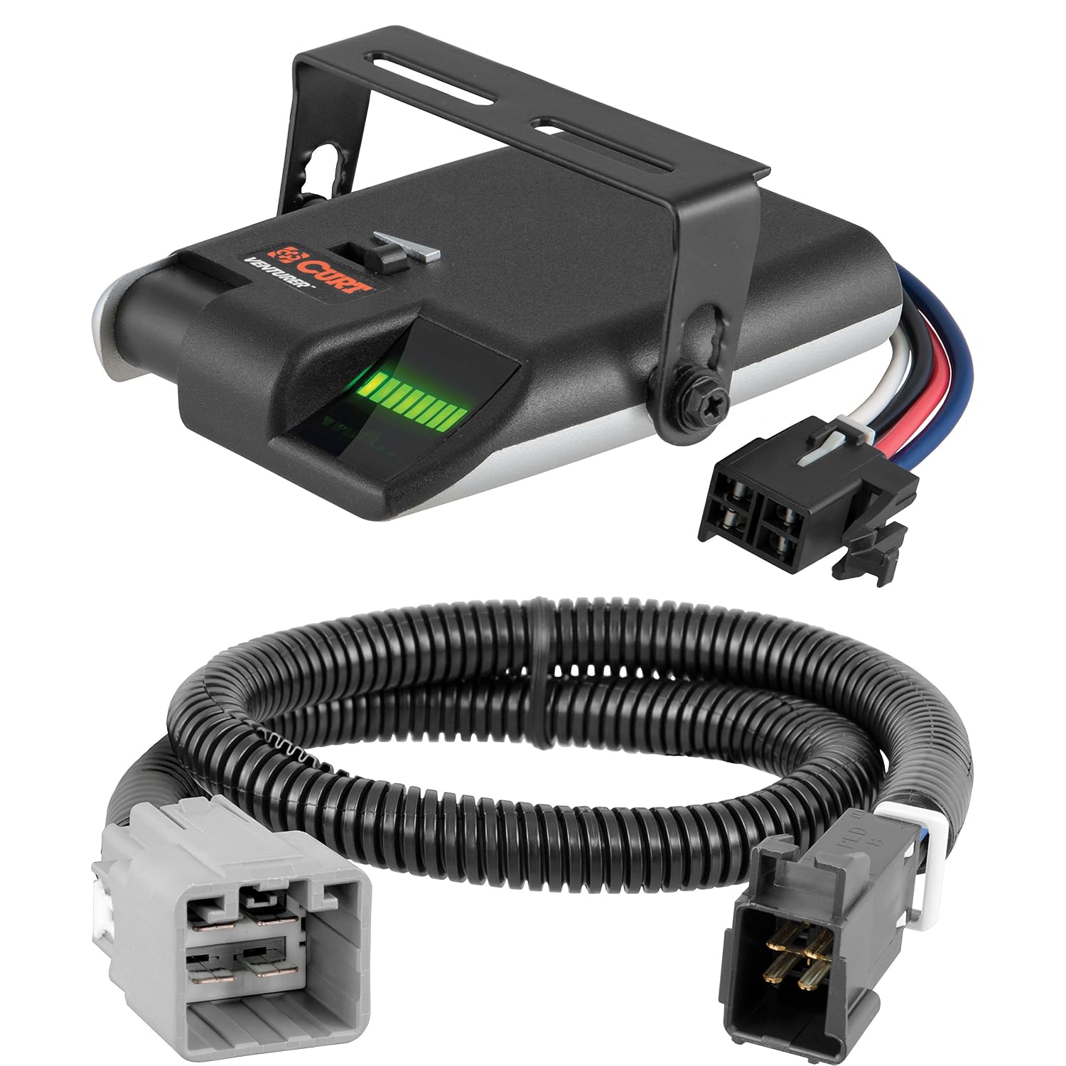 Best Brake Controller CURT Venturer Brake Controller & Wiring Kit for 2015-2016 Ram 1500, 2500, 3500 - 51457 & 51110