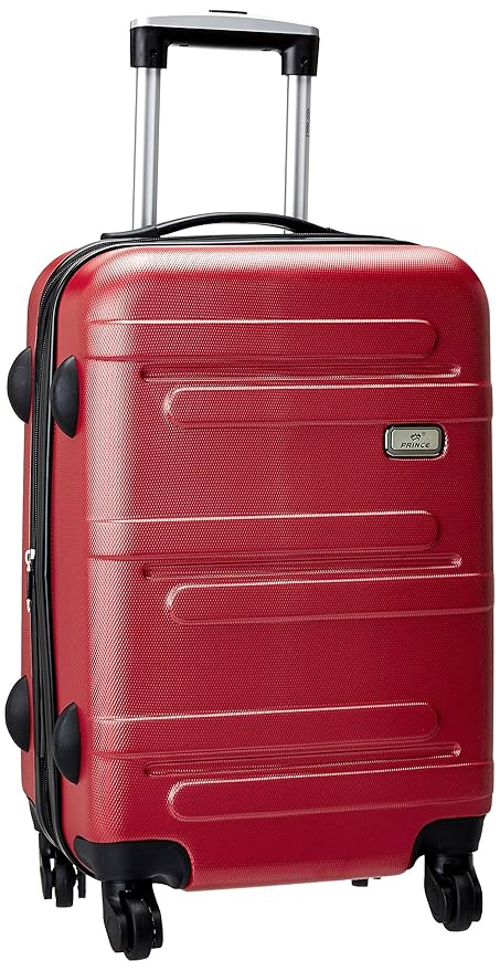 Princeware Melbourne DLX ABS 68 cms Red Hardsided Check-in Luggage (6742 -RD)