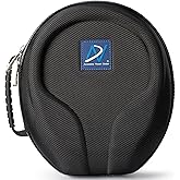 AHG Accessory House Global carrying case compatible with Sennheiser HD 650 HD 660S HD 660S2 HD600 Massdrop X HD 6XX HD58X Jubilee HD580 and HD565 headphones. Ultimate protection/Easy transport
