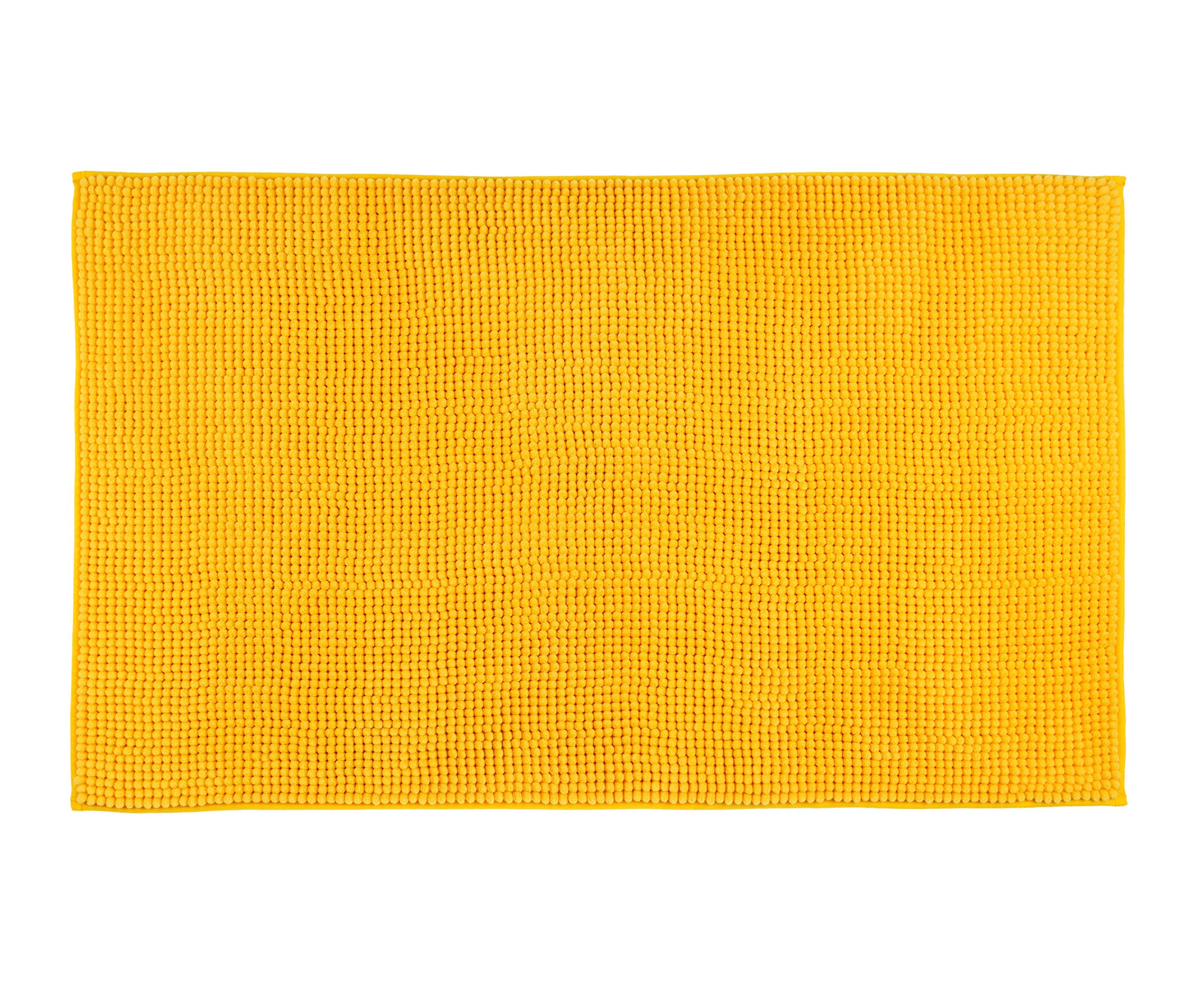 Gözze - Anti-Slip Bath Mat, Super Soft, 100% Microfibre, 50 x 70 cm - Yellow — image 1