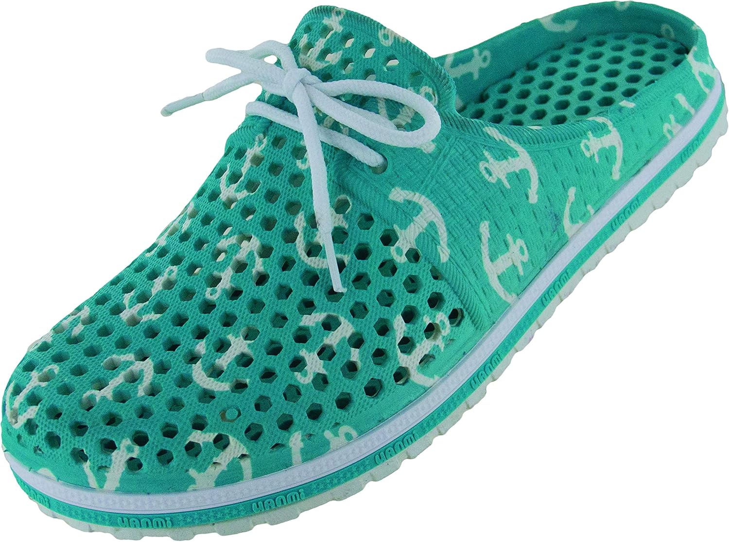 Cromer Resortwear Womens Air Walk Water Shoes Clogs Sandals (Mint