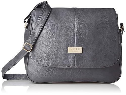 Nelle Harper Womens Sling Bag (Grey)