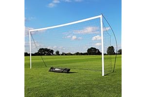 QUICKPLAY Kickster Soccer Goal Range – Ultra Portable | Quick and Easy Set Up | Includes Net and Carry Bag | Available in 7 Sizes | Backyard Soccer Net for Kids & Adults [Single Goal]
