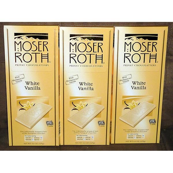 Amazon.com : Roth Moser White Vanilla Privat Chocolatiers German