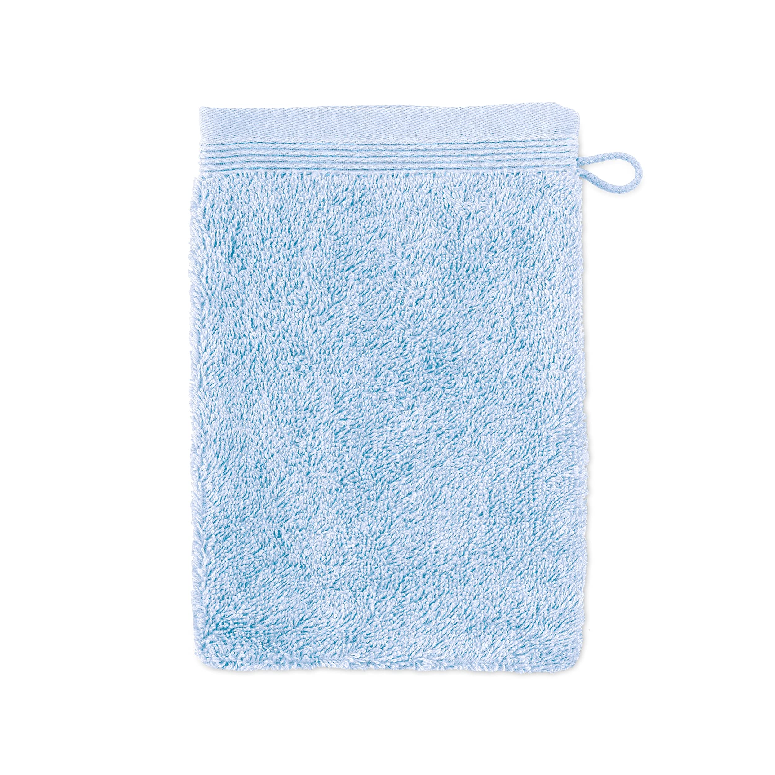 möve Superwuschel wash glove 15 x 20 cm made of 100% cotton, aquamarine