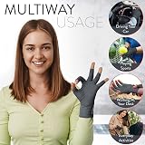 Medipaq Compression Gloves Arthritis Relief Large Open Finger Pair view 7