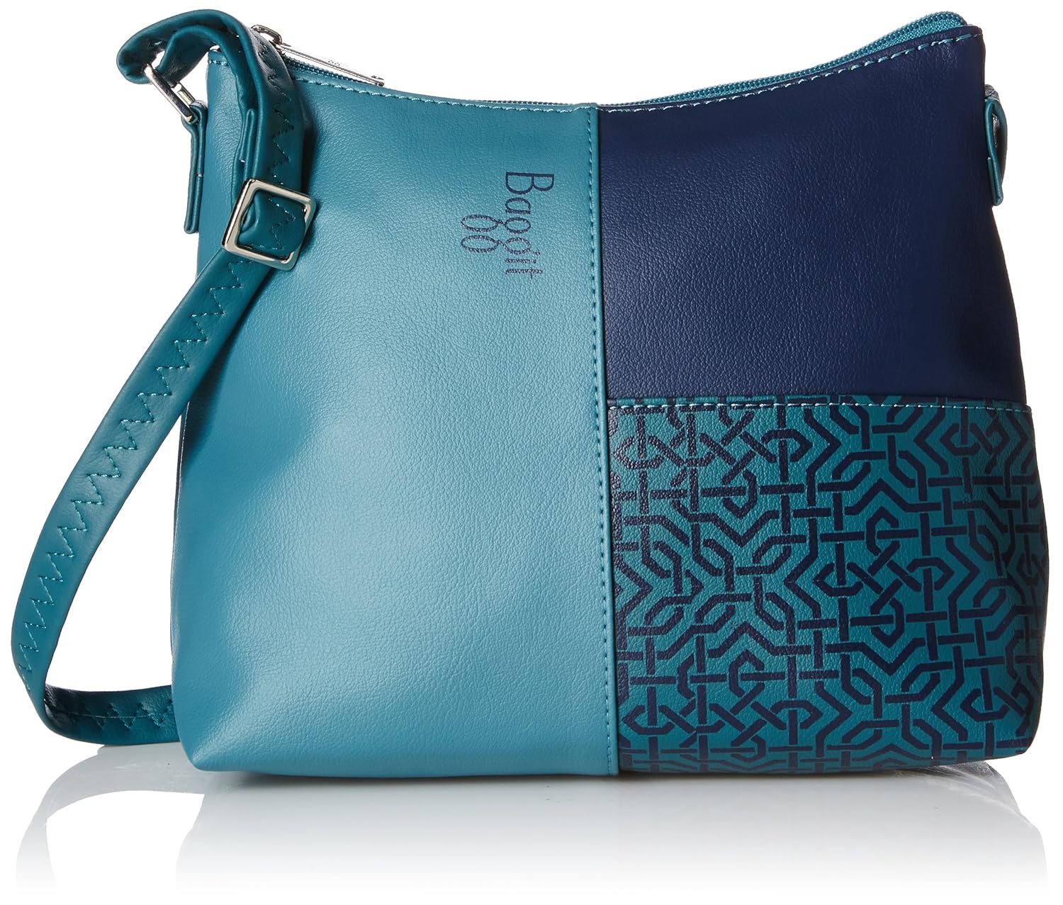 baggit women's sling bag (blue) ()