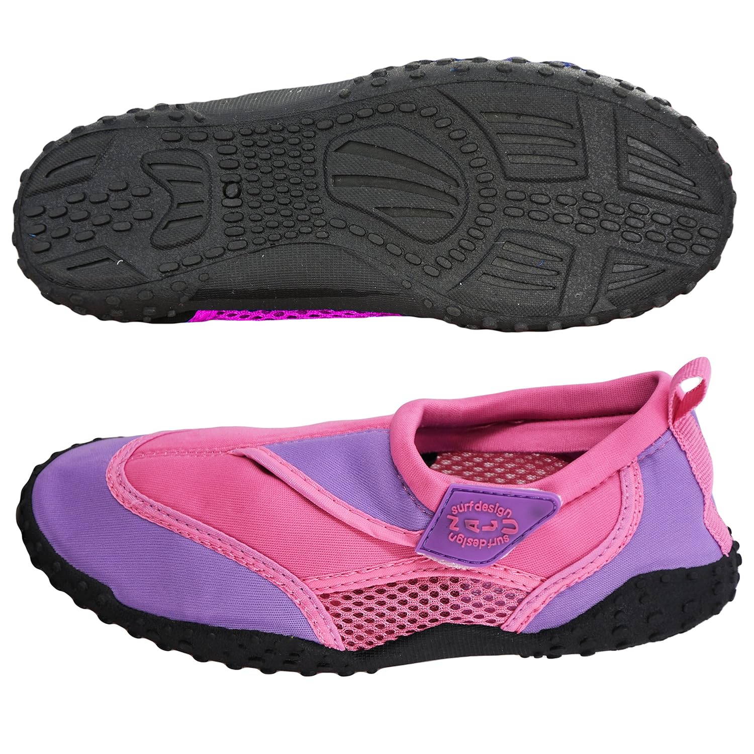 Wetsuit Shoes Beach Kids UK 6 / EU 24, Pink with Lilac