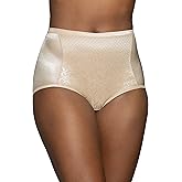 Vanity Fair Women's Smoothing Comfort Brief Panties with Rear Lift