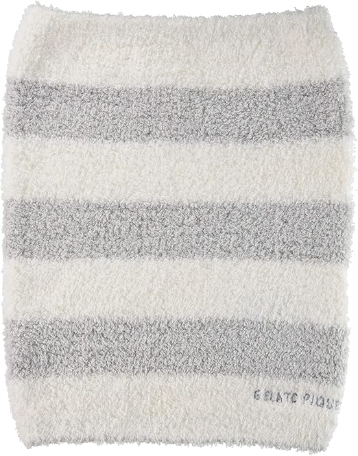 Amazon ジェラート ピケ パウダー2ボーダーウエストウォーマー Pwgg5550 レディース Blu F ペチコート ペチパンツ 通販