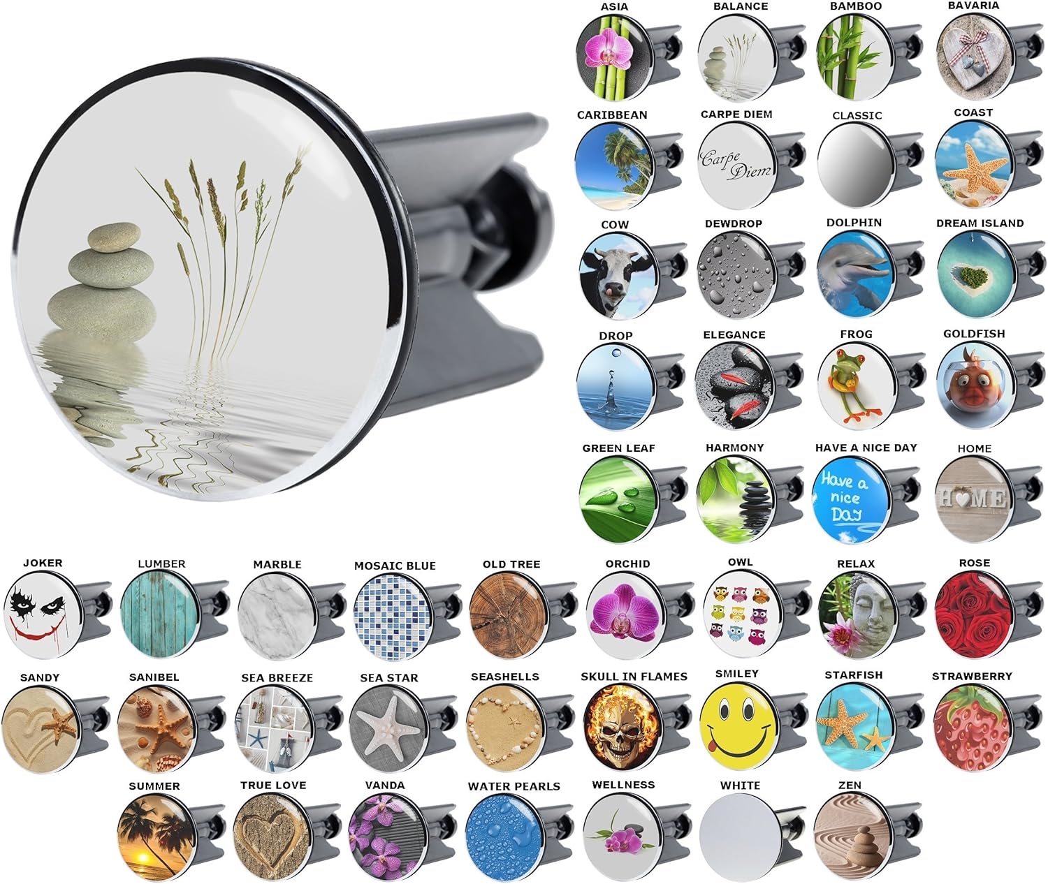 Wash Basin Plug Wide Choice of Beautiful Basin Plugs Easy to Insert