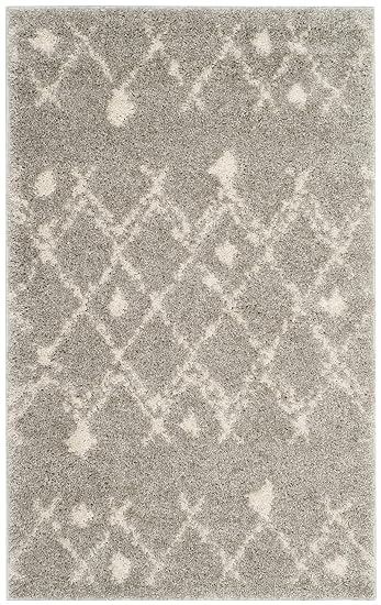 Safavieh Terry Shag Kollektion Teppich Polypropylen Grau 91 X 152