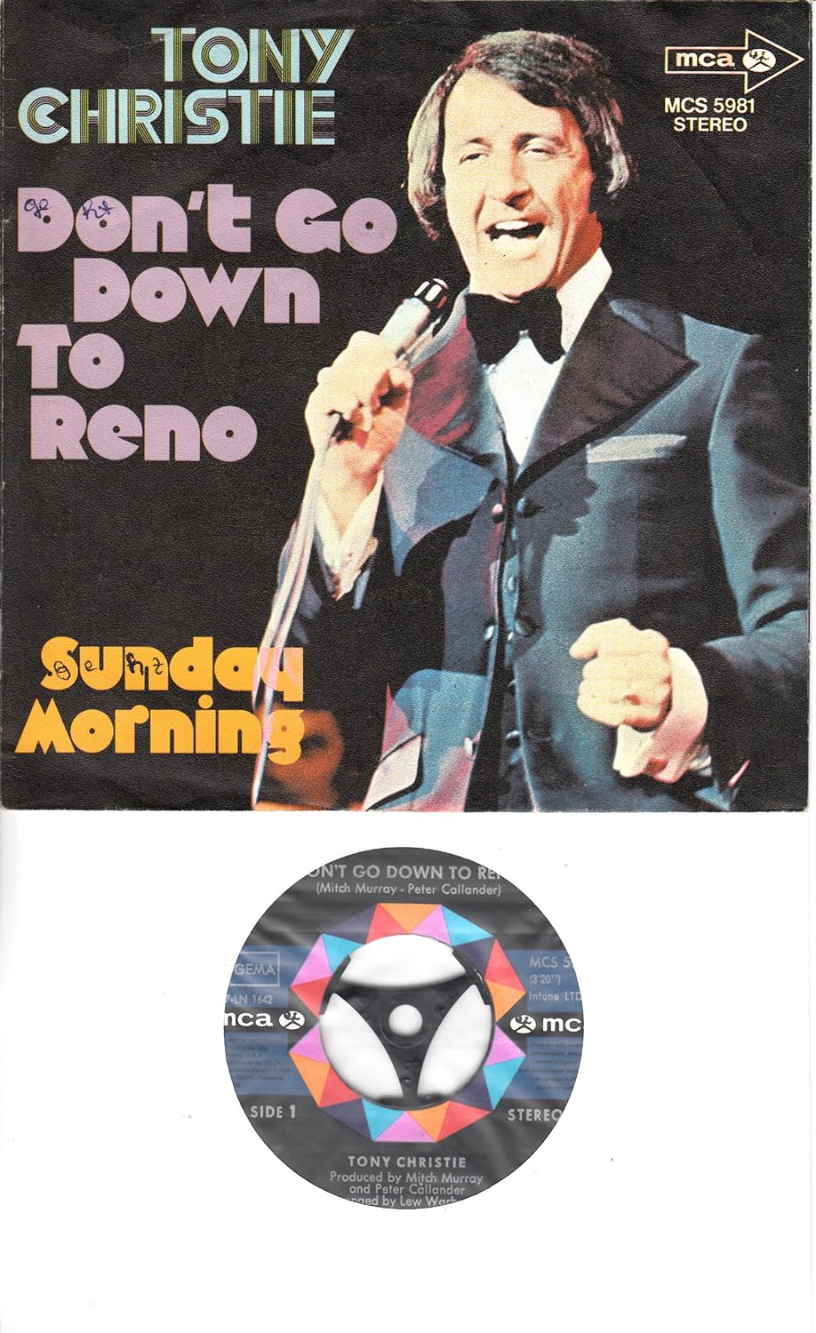 Tony Christie Don T Go Down To Reno