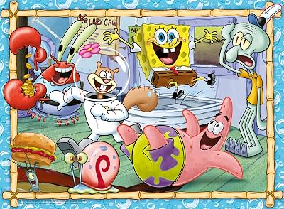 Ravensburger SpongeBob Squarepants XXL 200 Piece Jigsaw Puzzle Kids & Adults
