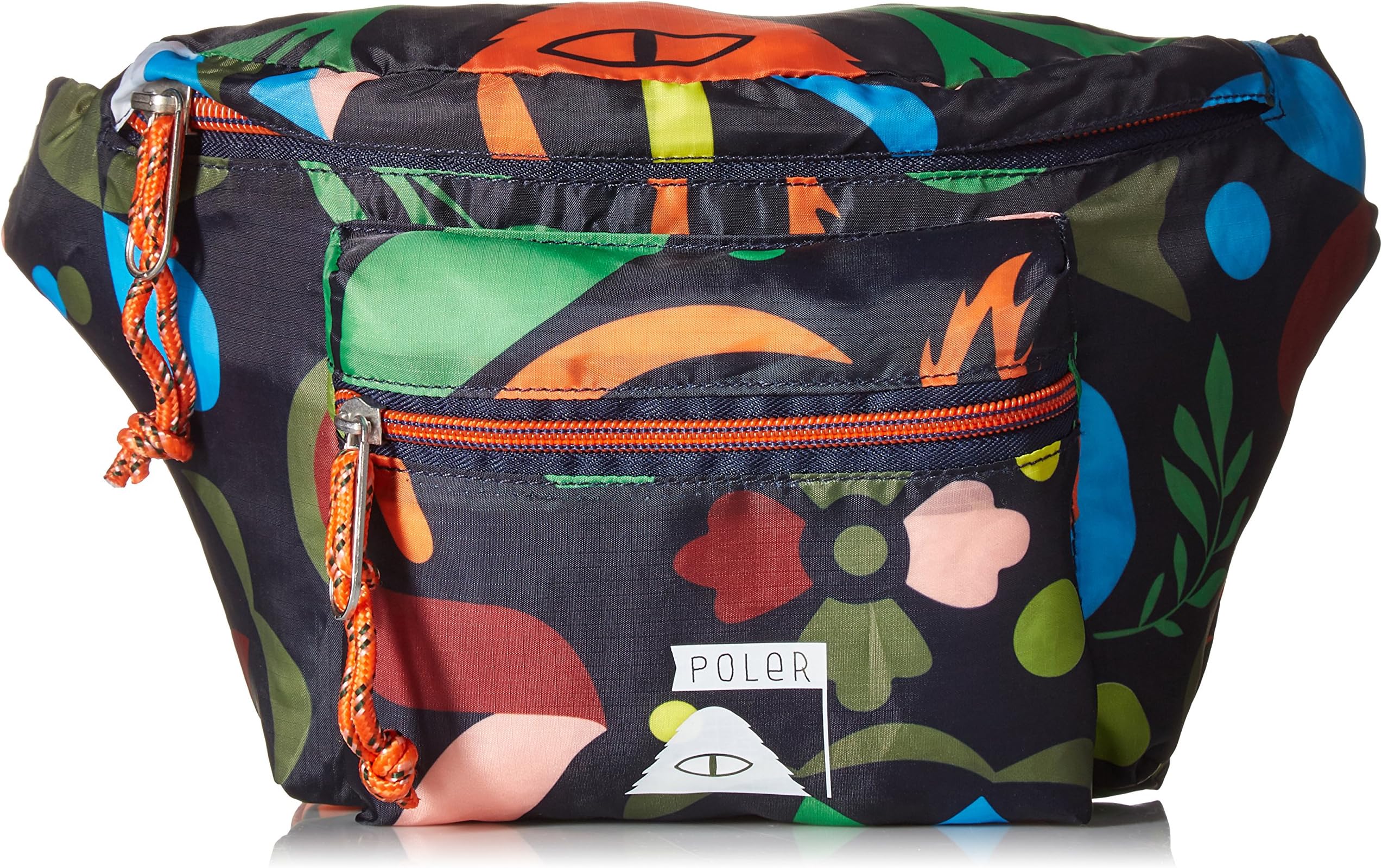Poler Outdoor Stuff Stuffable Fanny Pack Navy Rainbro